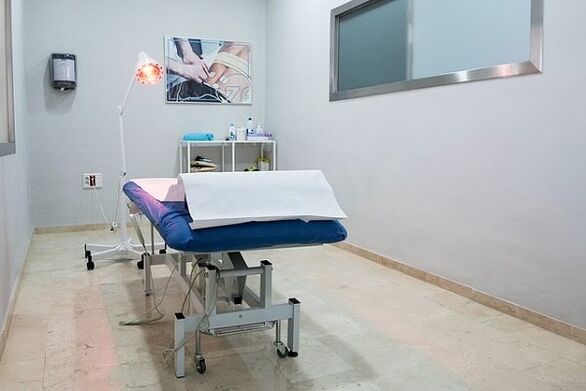 Fizioterápiás szekrény prosztatitisz kezelésére